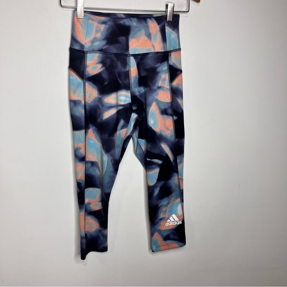 Adidas‎ Aeroready prime green Capri leggings size XS